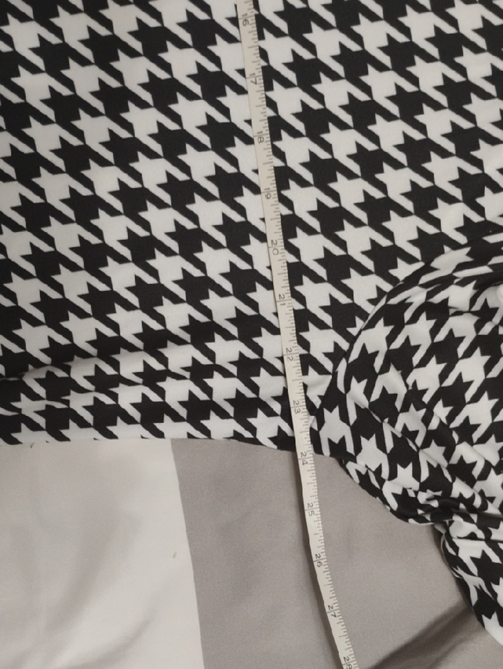 Nuggles Black & White Houndstooth Layering Dress - Picture 3 of 3